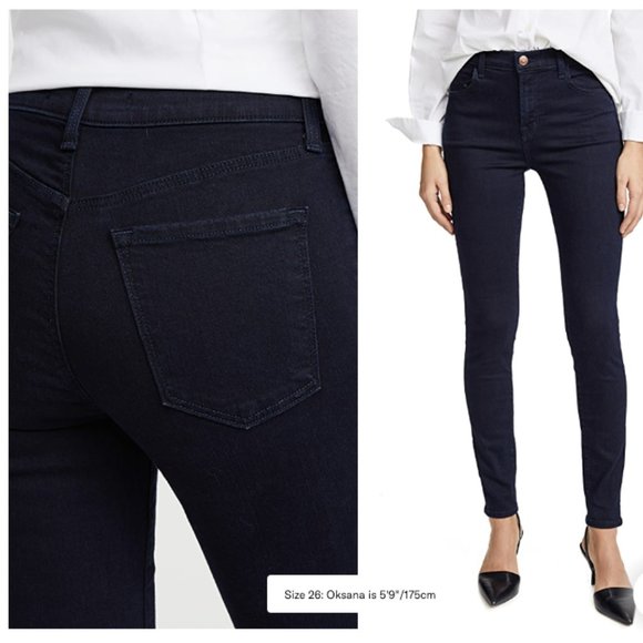 J Brand Maria High Rise Photo Ready Jeans, Bluebird, 28 - Picture 3 of 7